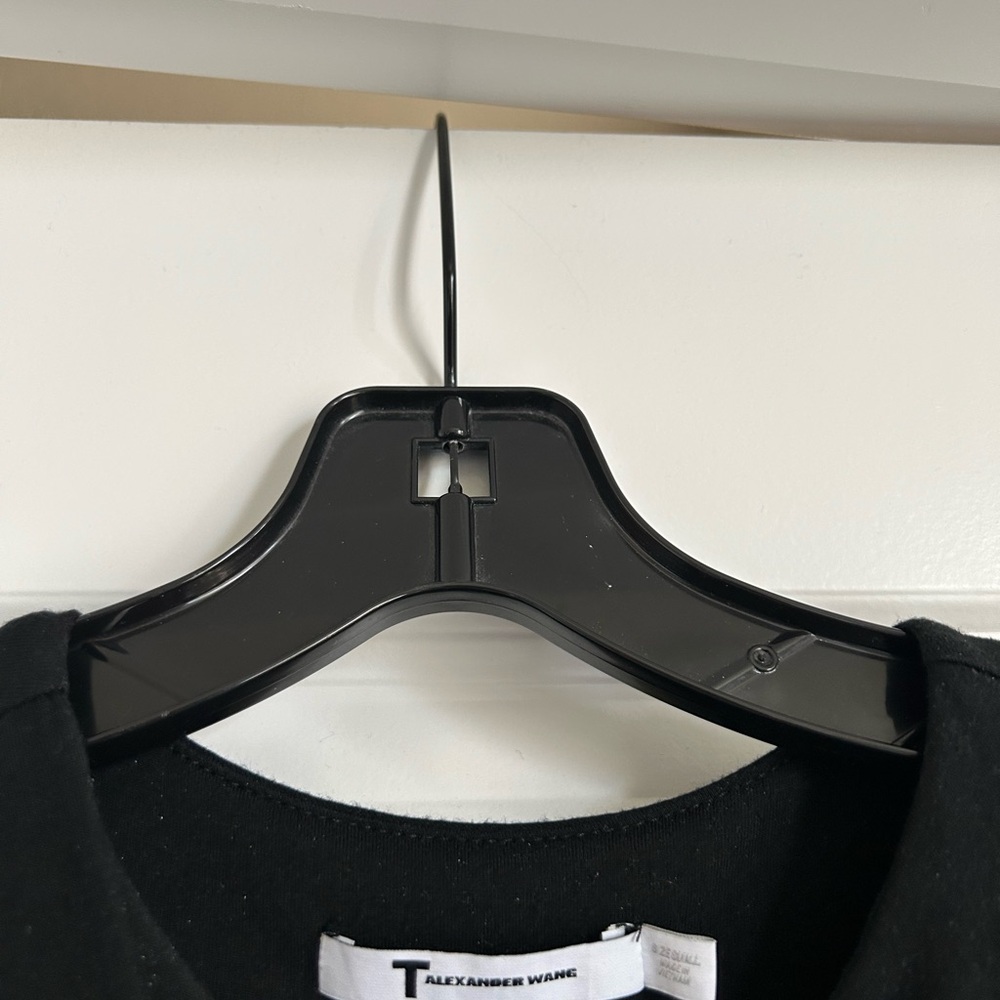 Alexander Wang Black Midi Fitted Dress ( Ultra Stretchy) - Picture 8 of 9